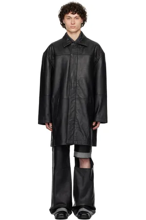 Deadwood Bloke Leather Coat