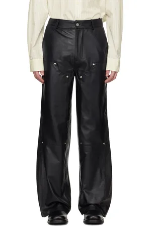 Deadwood Deetz Double Knee Leather Pants