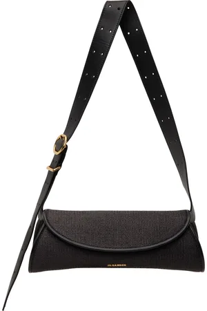 Jil Sander Black Cannolo Small Bag
