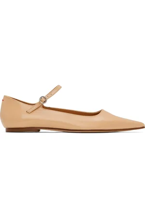 Aeyde Beige Cleo Ballerina Flats