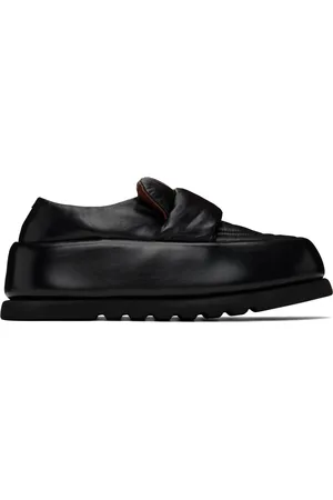 MARSÈLL Black Bombo Loafers