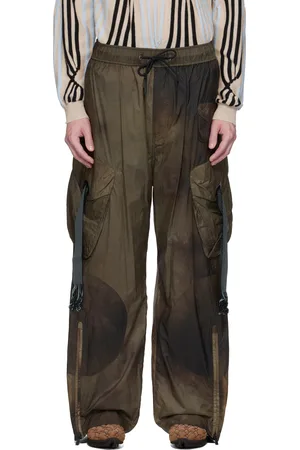 A.A. Spectrum SSENSE Exclusive Green Eclipse Cargo Pants