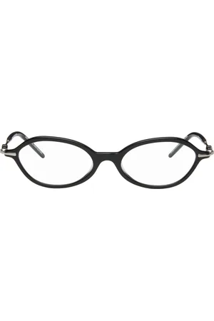 BONNIE CLYDE Black & Silver Nisa Glasses