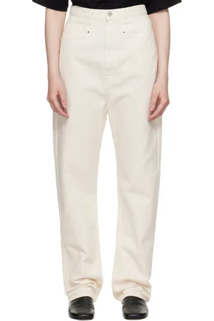 LEMAIRE Off-White Dropped Crotch Jeans