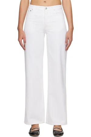 A.P.C. White Elisabeth Jeans