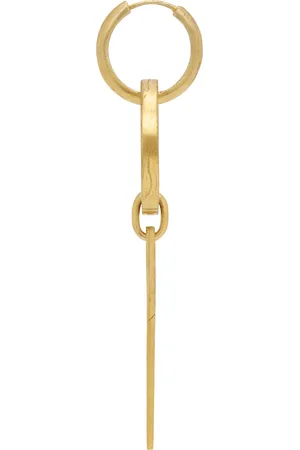 PARTS OF FOUR Gold Mini Spike v2 Single Hoop Earring