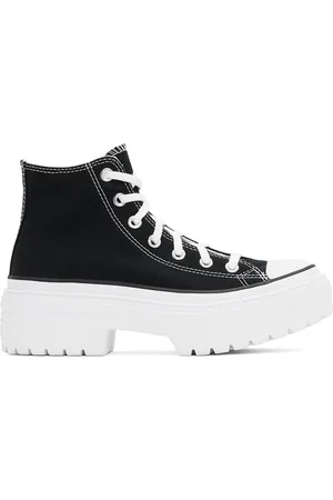 Converse Black Chuck Taylor All Star Lugged Platform Sneakers