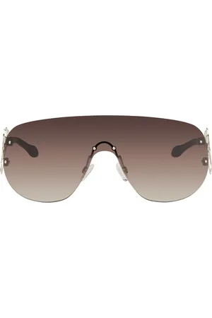 Vaillant Silver & Brown TD Kent Edition Piscine Sunglasses
