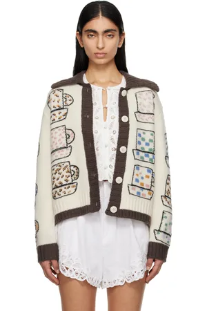 SEA Beige Emila Cardigan