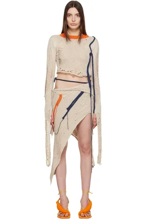 OTTOLINGER Beige Distressed Sweater