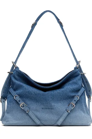 Givenchy Blue Medium Voyou Gradient Denim Bag