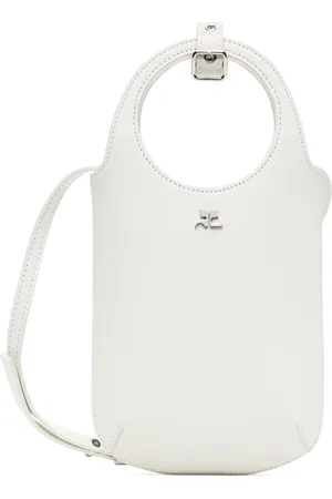 Courrèges Off-White Slim Holy Bag