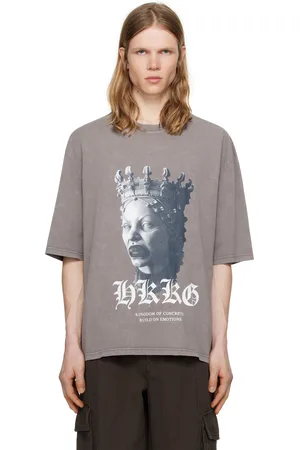HAN Kjøbenhavn Gray Oversized Sculpture T-shirt
