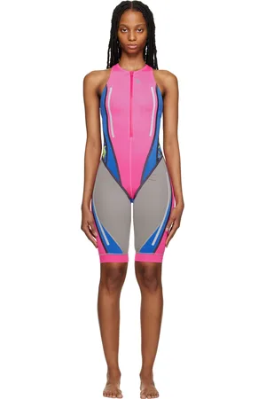 adidas Multicolor Paneled One-Piece Swimsuit
