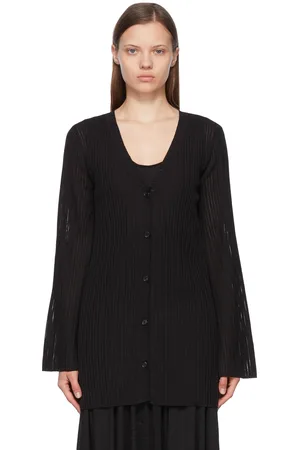 Chloé Black Silk Cardigan