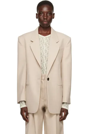 C&m Camilla And Marc Beige Rhett Blazer