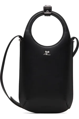 Courrèges Black Slim Holy Bag