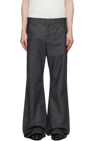 Courrèges Gray Hammer Baggy Jeans