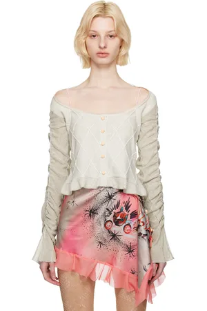 CORMIO Gray Elena Cardigan