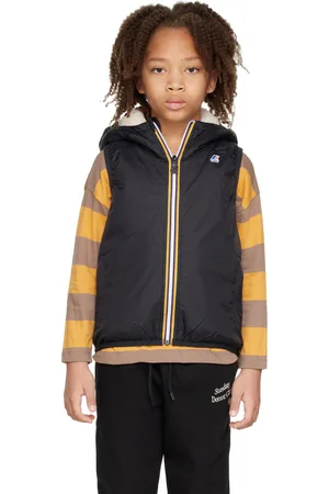 K-Way Kids Black 3.0 Orlan Orsetto Vest