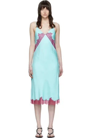 RAG&BONE Blue Logan Midi Dress