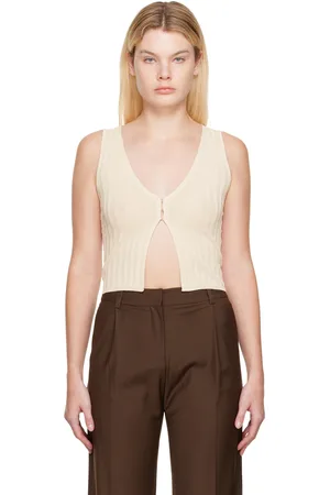 AYA MUSE Beige Baobab Tank Top