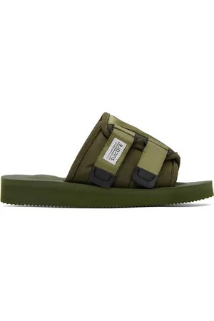 SUICOKE Khaki KAW-Cab Sandals