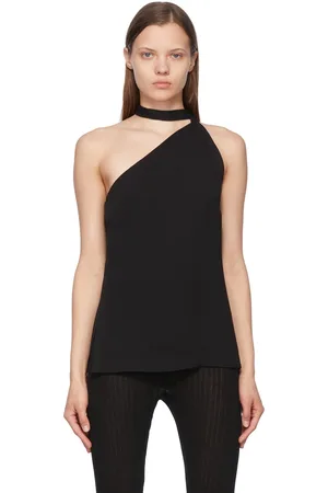 3.1 Phillip Lim Black Viscose Tank Top