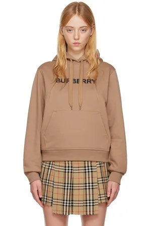 Burberry Brown Bonded Hoodie