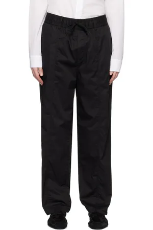 Emporio Armani Black Drawstring Trousers