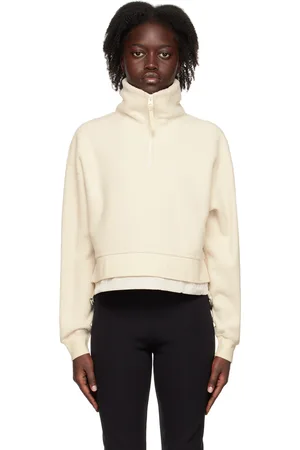 Mackage Off-White Monroe Zip Sweater