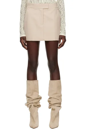 C&m Camilla And Marc Beige Rhett Miniskirt