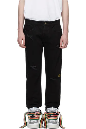 Drew House SSENSE Exclusive Black Tapered Jeans