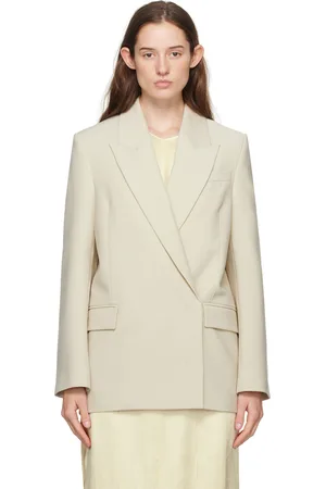 C&m Camilla And Marc Beige Petra Blazer