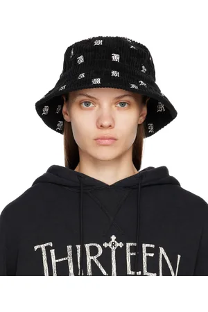 R13 Black Allover Cap