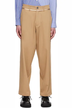 Insatiable High SSENSE Exclusive Tan Prelude Trousers