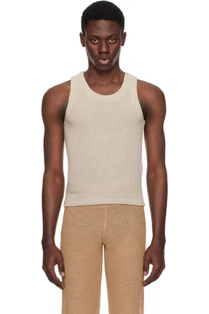 Ludovic De Saint Sernin Beige Classic Tank Top