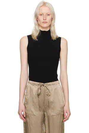 6397 Half Zip Tank Top