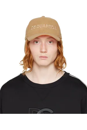 Dsquared2 Tan Wood Lover Cap