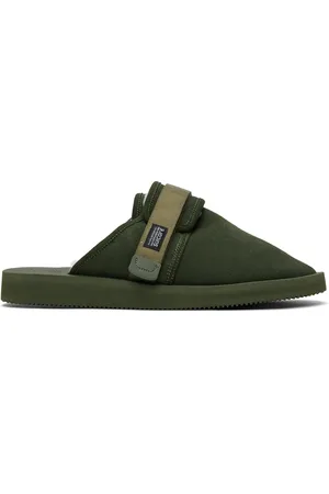 SUICOKE Green ZAVO-Mab Sandals