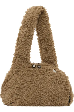 Grape Brown Flattenable Shoulder Bag