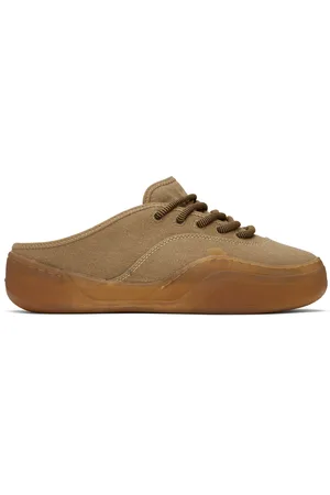 ERL Beige Camino Mule Sneakers