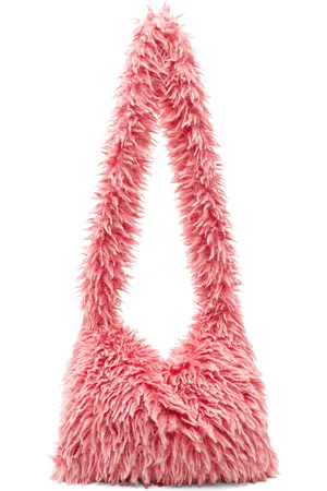 ERL Faux-Fur Messenger Bag