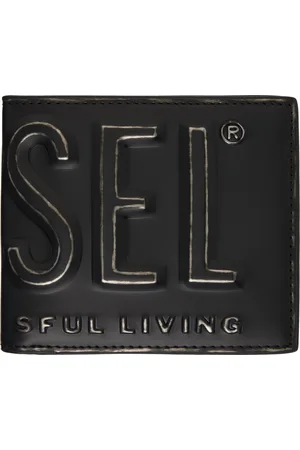 Diesel Black 3D Bifold Coin S Wallet