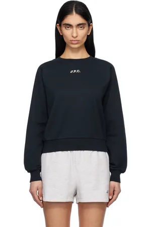 A.P.C. Navy ASICS Edition Stone Sweatshirt