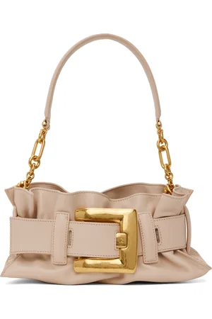 Balmain Beige Mini Anthem Bag