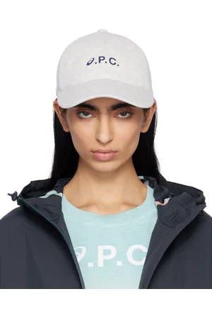 A.P.C. Gray ASICS Edition Charlie Baseball Cap