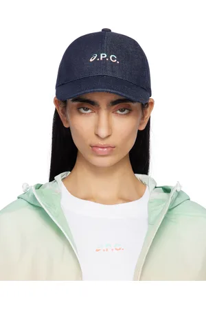 A.P.C. Indigo ASICS Edition Charlie Baseball Cap
