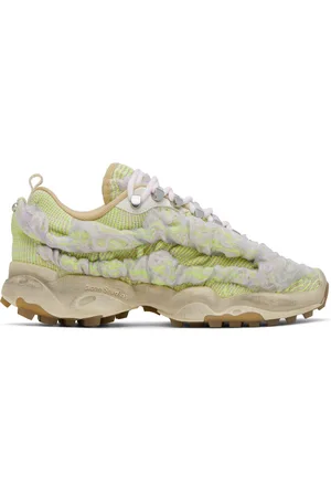 Acne Studios Green & Off-White Bubba Sneakers