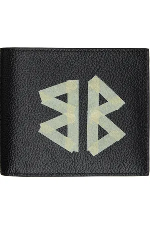 Balenciaga Black Cash Square Folded Wallet